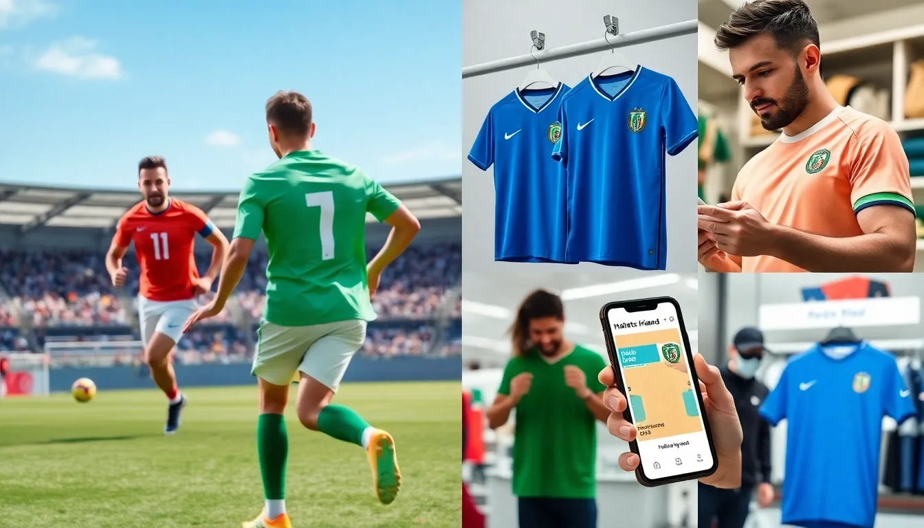 Découvrez le meilleur maillot Irlande foot pour 2025 – Styles, Prix et Disponibilité