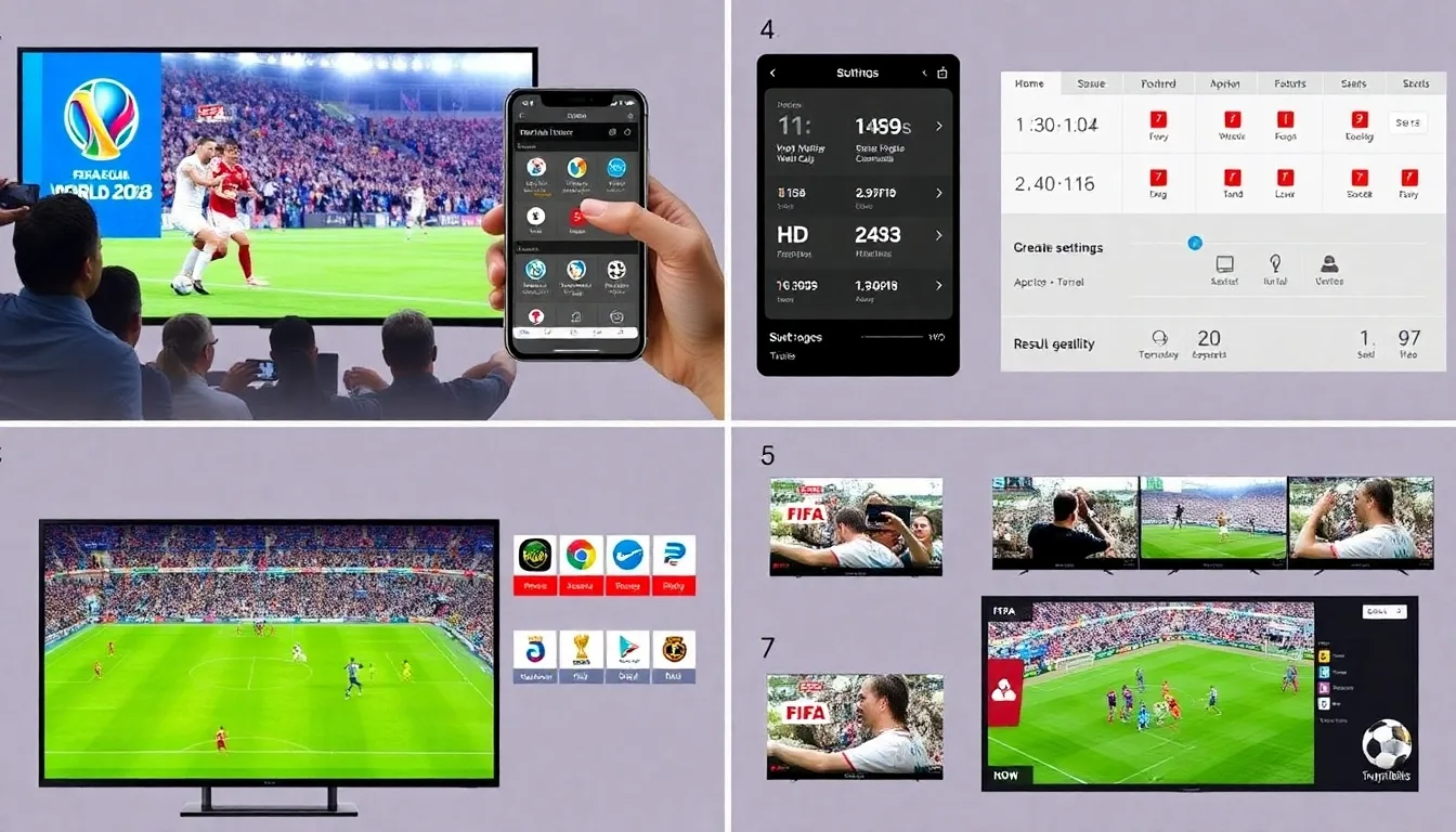 Regardez les meilleurs matchs de la FIFA en direct : Guide complet pour ne rien manquer