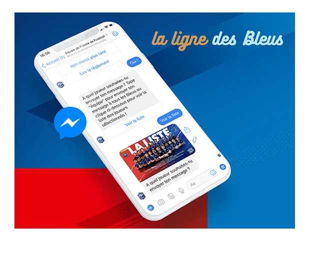 Envoyez un message d’encouragement aux Bleus