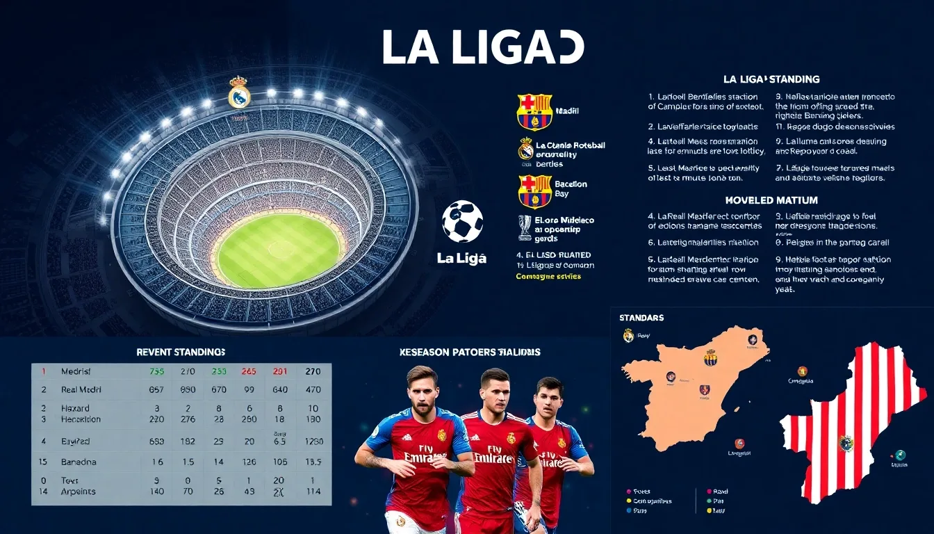 Actualités du Football Espagnol : Classements, Résultats et Infos sur La Liga 2024-2025