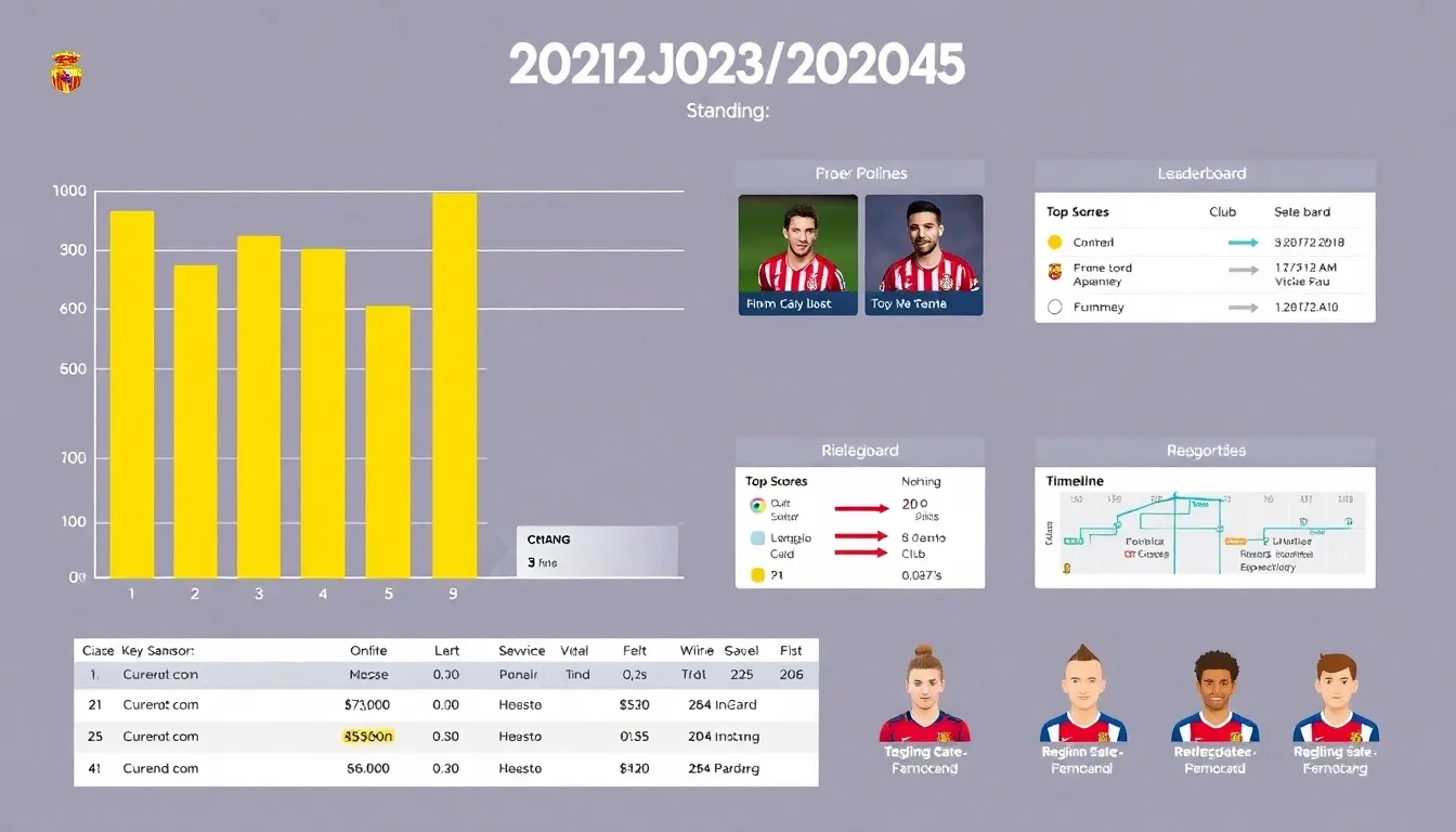 Tout savoir sur le foot espagnol : Classements et Actualités de La Liga 2024-2025