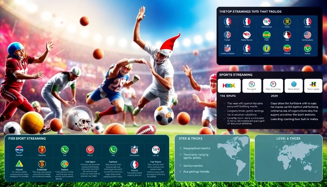 Contenu Sport Streaming : Regardez le Meilleur du Sport en Direct et en Replay