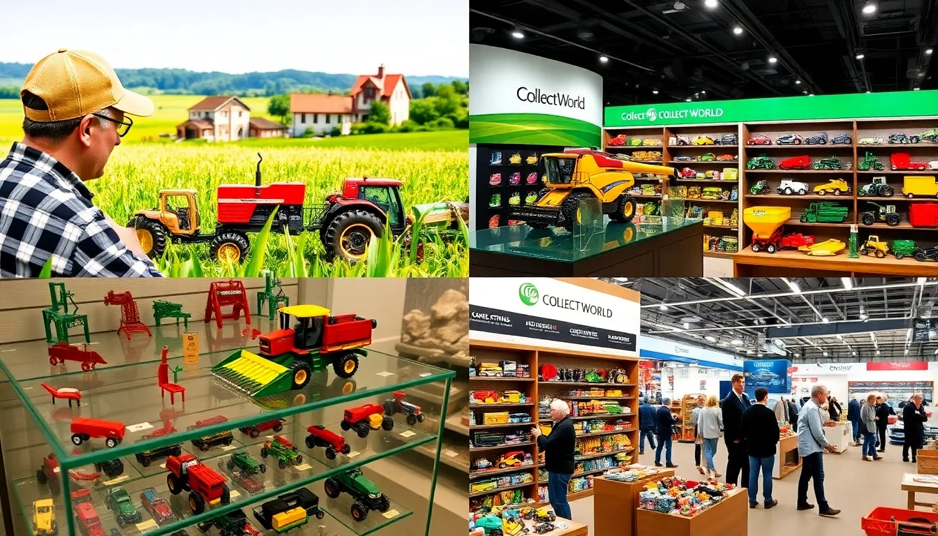 Découvrez l’univers fascinant de Collect World : Votre référence en miniatures agricoles et de collection