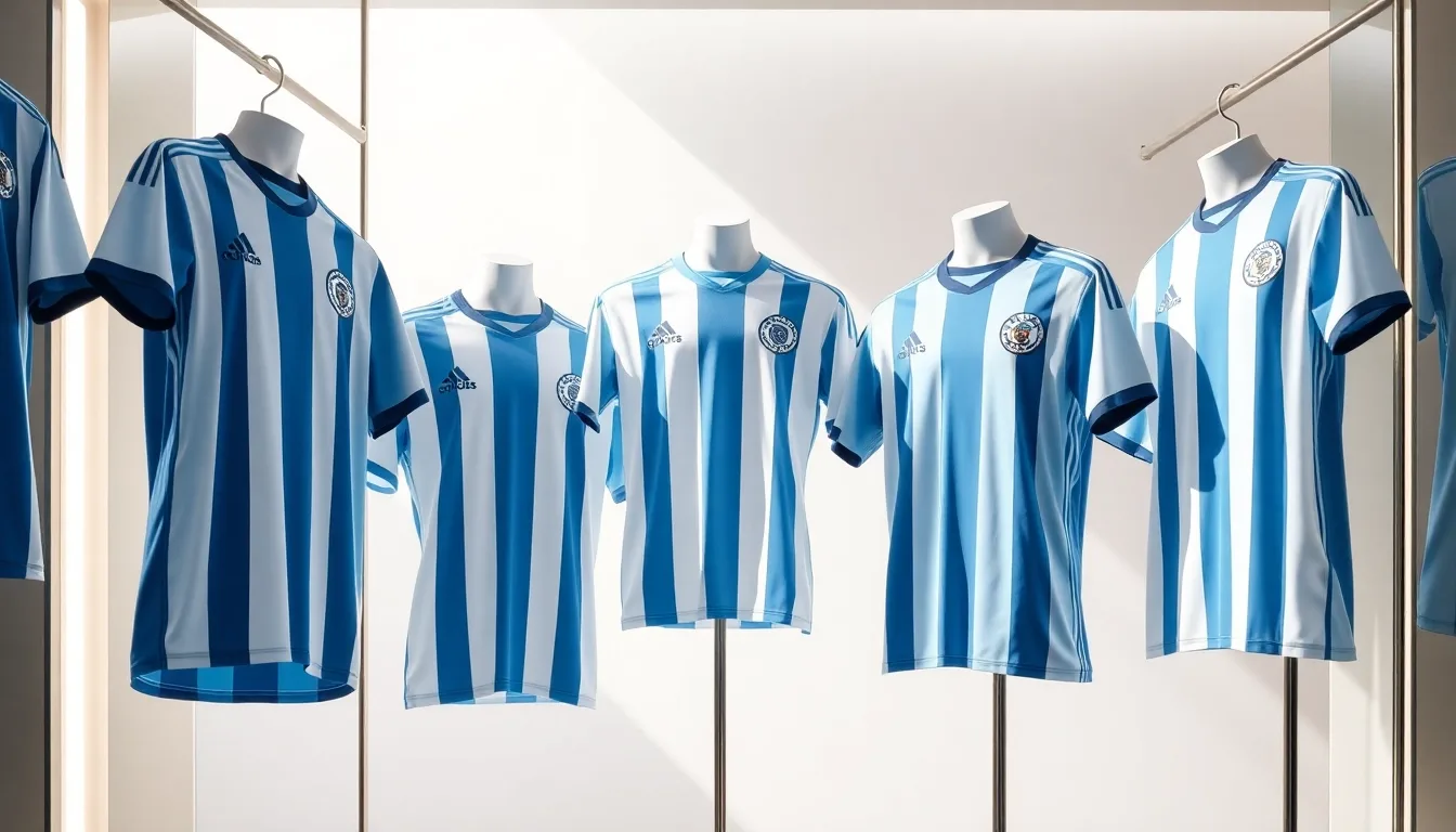 Découvrez les Maillots de l’Argentine : Choisissez Votre Modèle Officiel